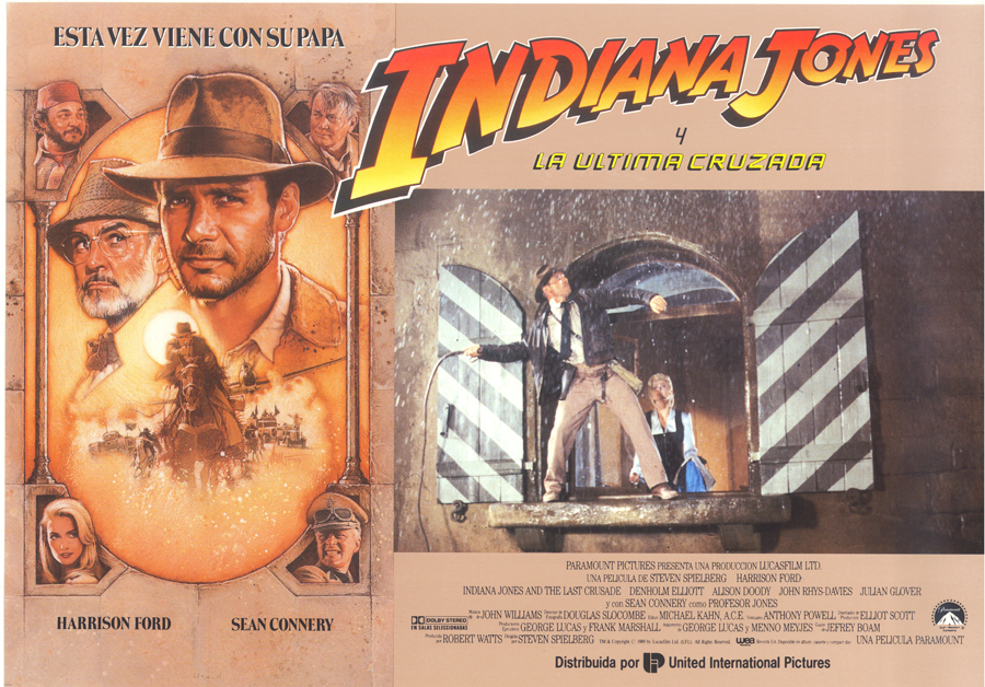 Indiana Jones Y La Última Cruzada (Import Movie) (European  Format - Zone 2) (2008) Harrison Ford; Julian Gl : Movies & TV
